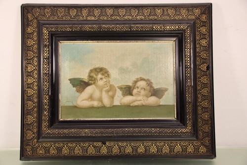 Delizioso quadro antico con