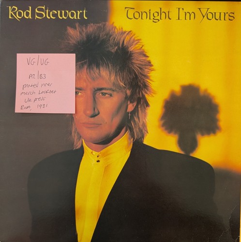 Rod stewart tonight - tonight, yours