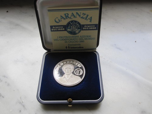 Medaglia franco baresi azzurri - medaglia,
