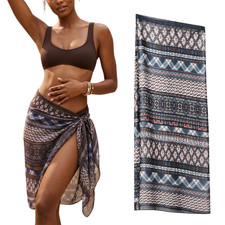 Sciarpa Sarong Trasparente