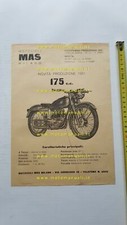 MAS 175 1951 depliant moto