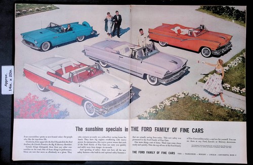 Pubblicità stampa ford family - ford,