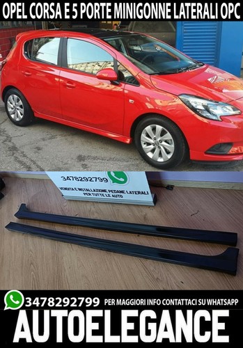 Minigonne laterali per opel - laterali,