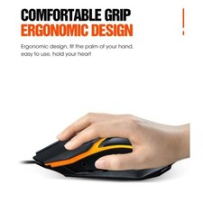 Mouse da gioco cablato LED