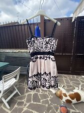 Vestito cerimonia donna corto Rosa E Nero