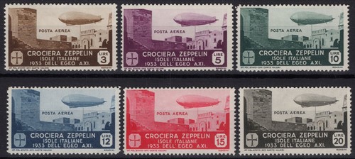 Colonie egeo 1933 posta aerea - colonie,