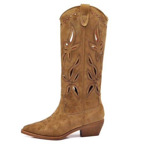 Stivali alti texani donna - if,