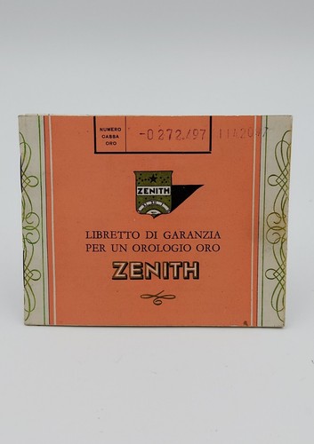 Zenith garanzia con custodia - zenith,