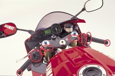 Yamaha YZF R1 98-01 Comandi Manubrio Viti Bulloni Interruttori Acciaio Inox