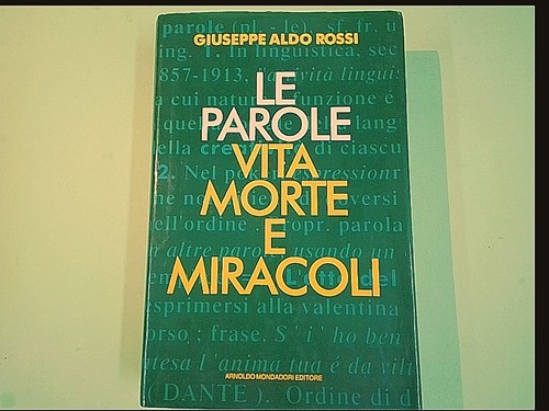 Parole vita morte e - parole,