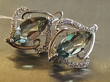 Orecchini Ametista Verde