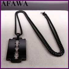 Collana con ciondolo lama di