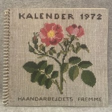 Calendario vintage danese