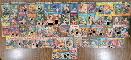 Lotto fumetti horror erotico