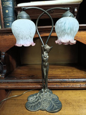 VECCHIA LAMPADA DA TAVOLO IN