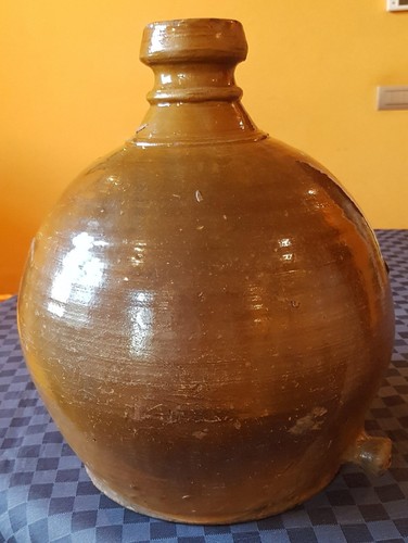 Orcio antico terracota - orcio,