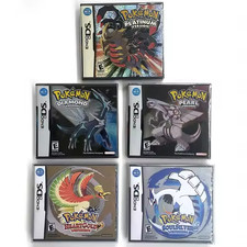 Nintendo DS - Set di Giochi Pokémon Nuovo Custodia sigillata con Manuali. USA