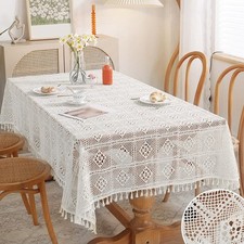 Tovaglia all'uncinetto chic