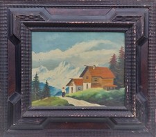 Olio Su tavola montagna Baita