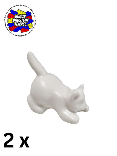 Lego gatto 6251 - 2x, bianco