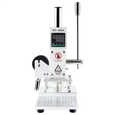 ZS110A Nuova Pressa di Calore Manuale Digitale Hot Foil Timbratrice 110v