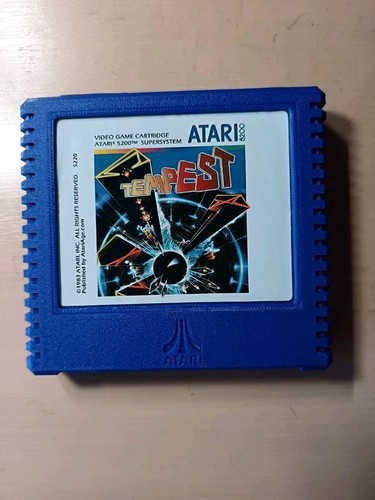 Atari 5200 tempest box - tempest, +