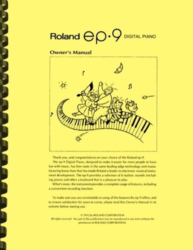 Roland ep9 sintetizzatore - ep-9,
