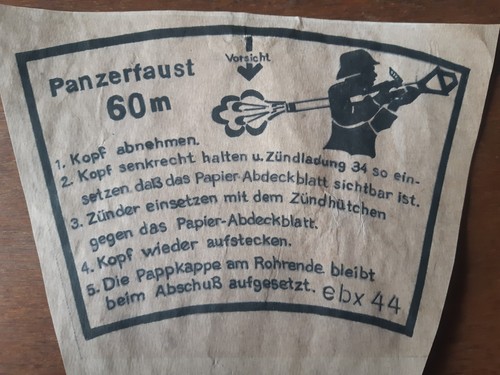 Ww2 rare etiquette papier - ww2,