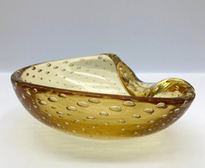 Vassoio / posacenere in vetro