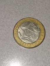 Moneta Mille 1000 Lire Italia Anno 1997, Errore Di Conio Confini  Lettera R