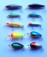 LOTTO DI 10  ESCHE ARTIFICIALI