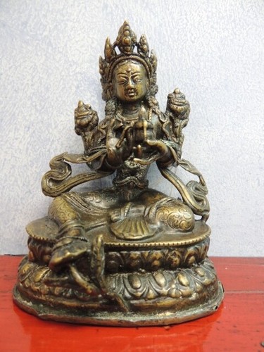 Statua orientale bronzo - ,