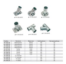 BASETTA IN LAMIERA IN ACCIAIO
