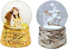 Set Di 2 Mini Palline Di Neve