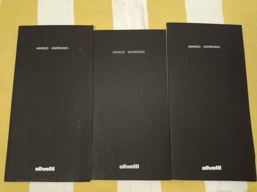 Olivetti set 3 - set,
