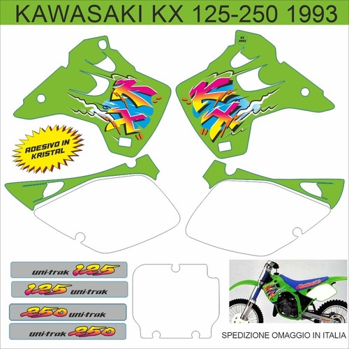 Adesivi kawasaki 125 - kawasaki, kx