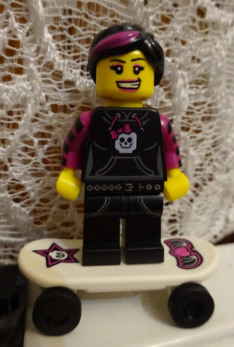 Lego série skateuse - série,