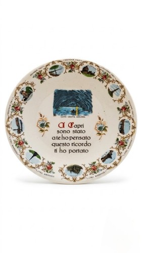 Piatto decorativo souvenir