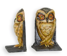 Coppia di fermalibri a forma