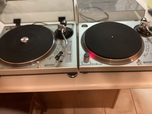 Coppia giradischi gemini - coppia, dj