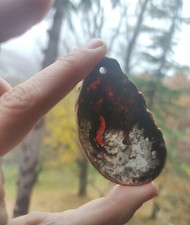 Fetta di agata naturale