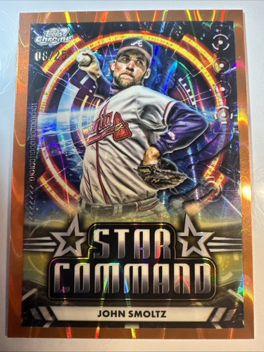 John smoltz 2024 topps chrome - john,