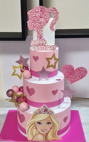 Torta finta scenografica - , bimba
