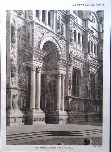 Stampa del 1926 - certosa, di