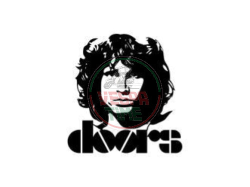 Adesivo doors jim morrison - adesivo,
