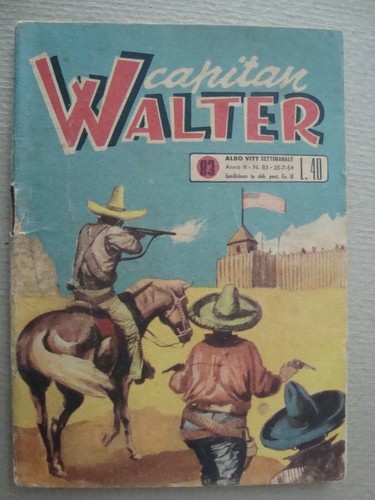 Capitan walter libretto - capitan, n°83