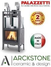 Palazzetti MX 64 F Frontale Camino a Legna ad Aria Naturale Canalizzabile 14,3Kw