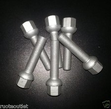 KIT 20 BULLONI x DISTANZIALI 12x1,5x50 SFERICO K17 x MERCEDES CLASSE A-C-E-SKL