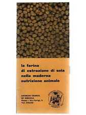 FARINA DI ESTRAZIONE DI SOIA NELLA NUTRIZIONE ANIMALE