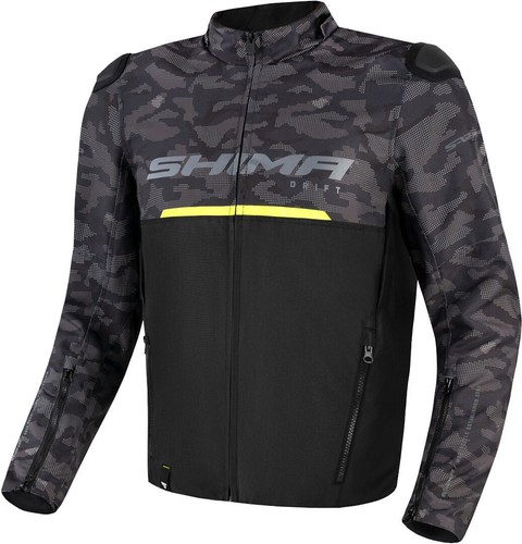 Giacca tessuto moto - in,